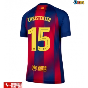 Barcelona Andreas Christensen #15 Hemmatröja Dam 2025-26 Kortärmad