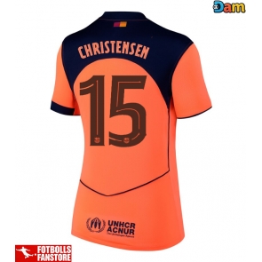 Barcelona Andreas Christensen #15 Tredje Tröja Dam 2025-26 Kortärmad
