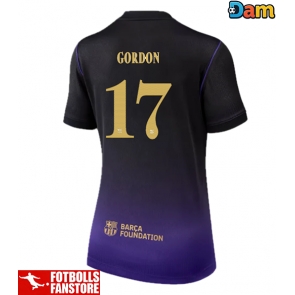 Barcelona Anthony Gordon #17 Bortatröja Dam 2026-27 Kortärmad