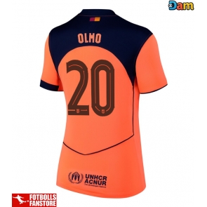 Barcelona Dani Olmo #20 Tredje Tröja Dam 2025-26 Kortärmad