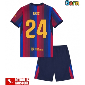 Barcelona Eric Garcia #24 Hemmatröja Barn 2026-27 Kortärmad (+ Korta byxor)