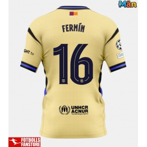 Barcelona Fermin Lopez #16 Bortatröja 2025-26 Kortärmad