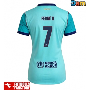 Barcelona Fermin Lopez #7 Tredje Tröja Dam 2026-27 Kortärmad