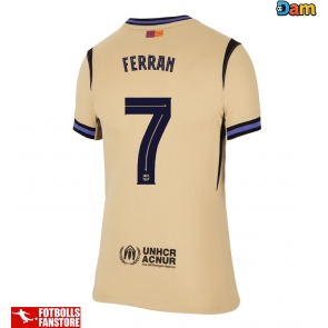 Barcelona Ferran Torres #7 Bortatröja Dam 2025-26 Kortärmad