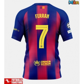 Barcelona Ferran Torres #7 Hemmatröja 2025-26 Kortärmad