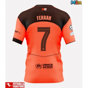 Barcelona Ferran Torres #7 Tredje Tröja 2025-26 Kortärmad