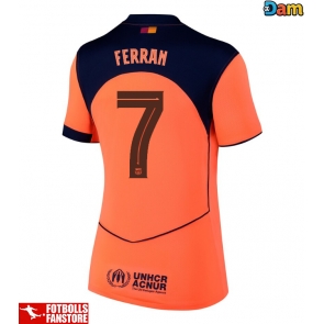 Barcelona Ferran Torres #7 Tredje Tröja Dam 2025-26 Kortärmad