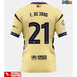 Barcelona Frenkie de Jong #21 Bortatröja 2025-26 Kortärmad