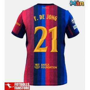 Barcelona Frenkie de Jong #21 Hemmatröja 2026-27 Kortärmad