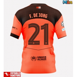 Barcelona Frenkie de Jong #21 Tredje Tröja 2025-26 Kortärmad
