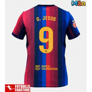Barcelona Gabriel Jesus #9 Hemmatröja 2026-27 Kortärmad