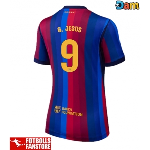 Barcelona Gabriel Jesus #9 Hemmatröja Dam 2026-27 Kortärmad