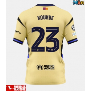 Barcelona Jules Kounde #23 Bortatröja 2025-26 Kortärmad