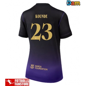 Barcelona Jules Kounde #23 Bortatröja Dam 2026-27 Kortärmad