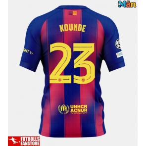 Barcelona Jules Kounde #23 Hemmatröja 2025-26 Kortärmad