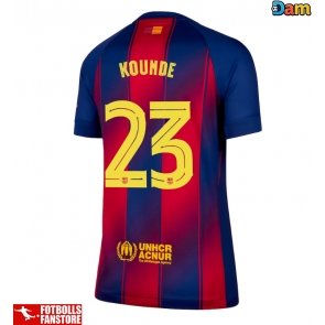 Barcelona Jules Kounde #23 Hemmatröja Dam 2025-26 Kortärmad