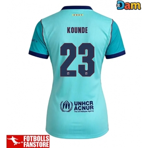 Barcelona Jules Kounde #23 Tredje Tröja Dam 2026-27 Kortärmad