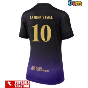 Barcelona Lamine Yamal #10 Bortatröja Dam 2026-27 Kortärmad