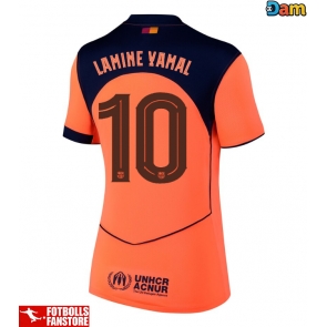 Barcelona Lamine Yamal #10 Tredje Tröja Dam 2025-26 Kortärmad