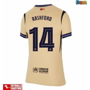 Barcelona Marcus Rashford #14 Bortatröja Dam 2025-26 Kortärmad