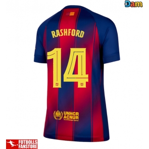Barcelona Marcus Rashford #14 Hemmatröja Dam 2025-26 Kortärmad