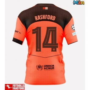 Barcelona Marcus Rashford #14 Tredje Tröja 2025-26 Kortärmad