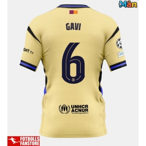 Barcelona Paez Gavi #6 Bortatröja 2025-26 Kortärmad