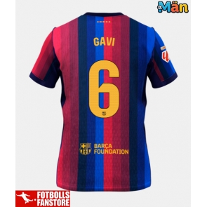 Barcelona Paez Gavi #6 Hemmatröja 2026-27 Kortärmad