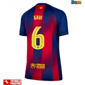 Barcelona Paez Gavi #6 Hemmatröja Dam 2025-26 Kortärmad