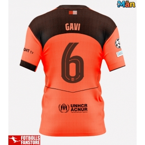 Barcelona Paez Gavi #6 Tredje Tröja 2025-26 Kortärmad