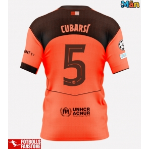 Barcelona Pau Cubarsi #5 Tredje Tröja 2025-26 Kortärmad
