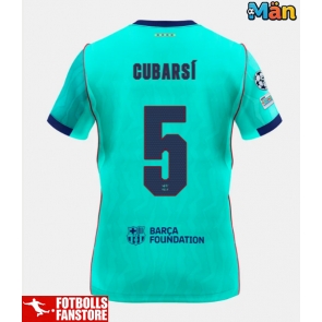 Barcelona Pau Cubarsi #5 Tredje Tröja 2026-27 Kortärmad
