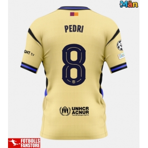 Barcelona Pedri Gonzalez #8 Bortatröja 2025-26 Kortärmad