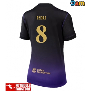 Barcelona Pedri Gonzalez #8 Bortatröja Dam 2026-27 Kortärmad