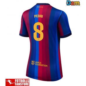 Barcelona Pedri Gonzalez #8 Hemmatröja Dam 2026-27 Kortärmad