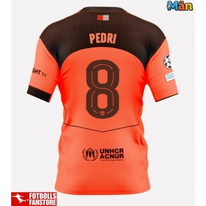 Barcelona Pedri Gonzalez #8 Tredje Tröja 2025-26 Kortärmad