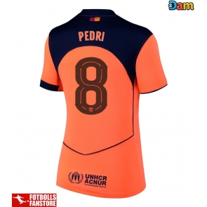 Barcelona Pedri Gonzalez #8 Tredje Tröja Dam 2025-26 Kortärmad