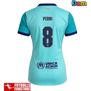 Barcelona Pedri Gonzalez #8 Tredje Tröja Dam 2026-27 Kortärmad