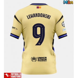 Barcelona Robert Lewandowski #9 Bortatröja 2025-26 Kortärmad