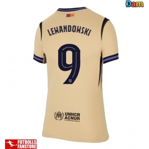 Barcelona Robert Lewandowski #9 Bortatröja Dam 2025-26 Kortärmad