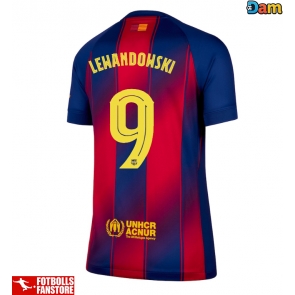 Barcelona Robert Lewandowski #9 Hemmatröja Dam 2025-26 Kortärmad