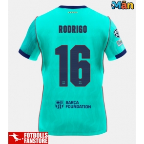 Barcelona Rodri Hernandez #16 Tredje Tröja 2026-27 Kortärmad