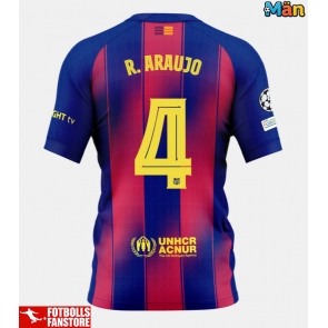 Barcelona Ronald Araujo #4 Hemmatröja 2025-26 Kortärmad