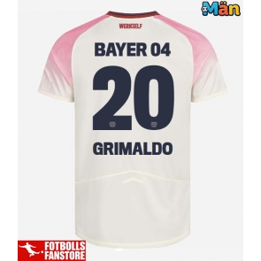 Bayer Leverkusen Alejandro Grimaldo #20 Bortatröja 2025-26 Kortärmad