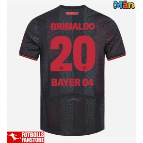 Bayer Leverkusen Alejandro Grimaldo #20 Hemmatröja 2025-26 Kortärmad