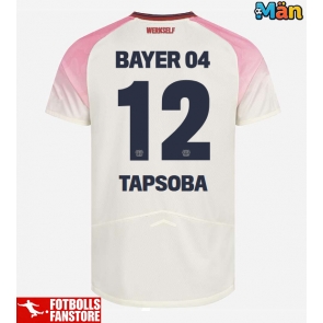 Bayer Leverkusen Edmond Tapsoba #12 Bortatröja 2025-26 Kortärmad