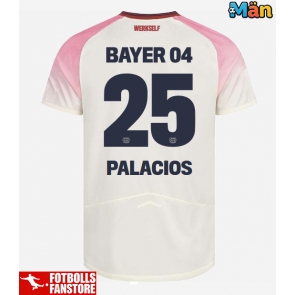 Bayer Leverkusen Exequiel Palacios #25 Bortatröja 2025-26 Kortärmad
