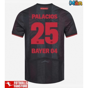 Bayer Leverkusen Exequiel Palacios #25 Hemmatröja 2025-26 Kortärmad