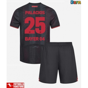 Bayer Leverkusen Exequiel Palacios #25 Hemmatröja Barn 2025-26 Kortärmad (+ Korta byxor)