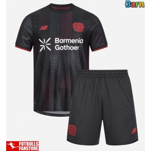 Bayer Leverkusen Hemmatröja Barn 2025-26 Kortärmad (+ Korta byxor)
